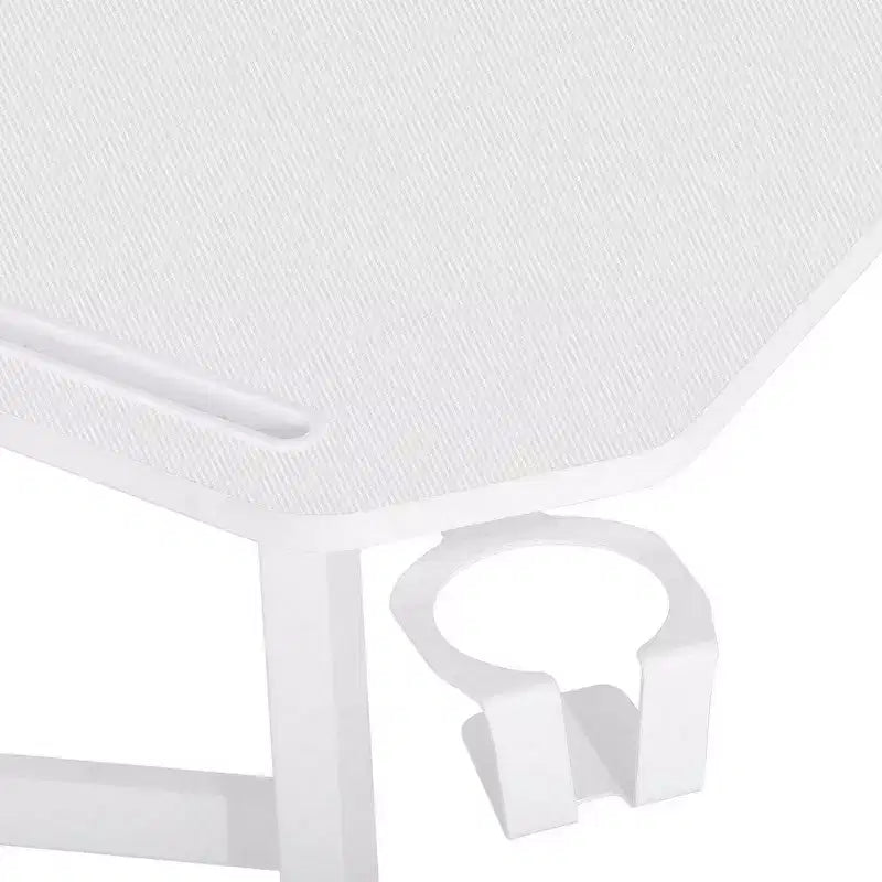 Scrivania da Gaming con Ripiani e Supporto per Accessori