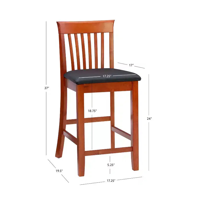 Sgabello da bar altezza bancone Torino Craftsmen 24