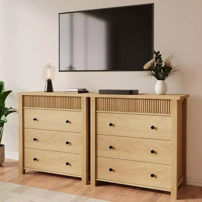 Comò a 3 cassetti per comodino da camera da letto,