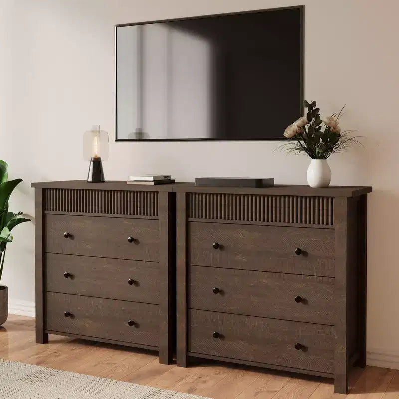 Comò a 3 cassetti per comodino da camera da letto,