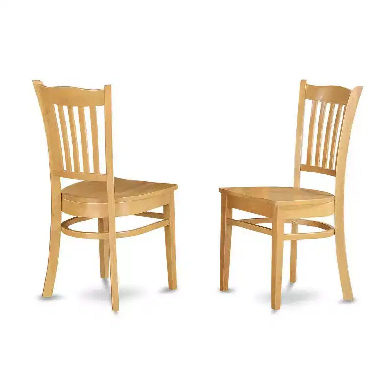 Tavolo da Pranzo Rettangolare in Legno Massello con Finitura Rovere Naturale con 2 Panche, 2 Sedie