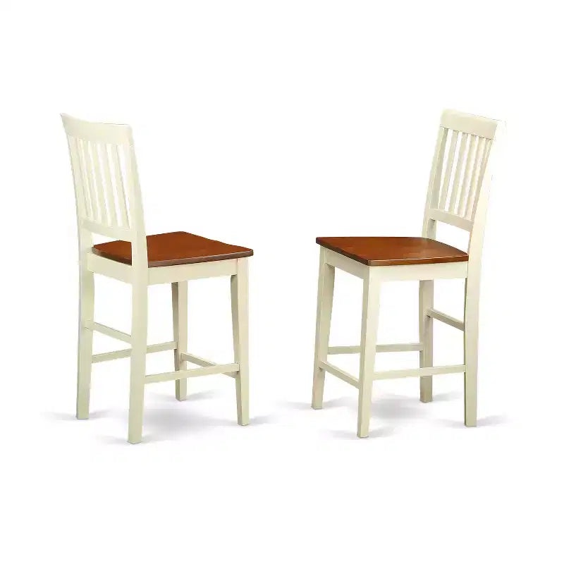 Set tavolo altezza bancone - Set da pranzo 3 pezzi in stile pub vintage con sgabelli