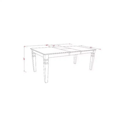 HomeStock Tavolo da pranzo rettangolare in legno massello con finitura in lino bianco a 5 pezzi con 4 sedie con prolunga a farfalla e schienale a doghe