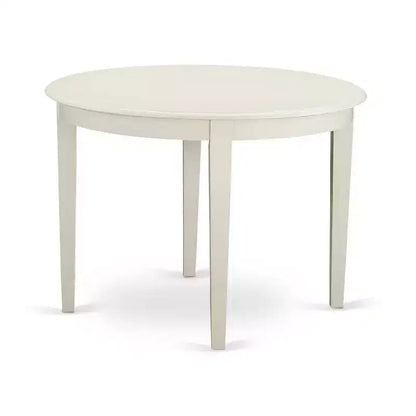 Set da pranzo 3 pezzi - Tavolo da cucina e 2 sedie da pranzo - Finitura bianca - Ideale per piccoli spazi