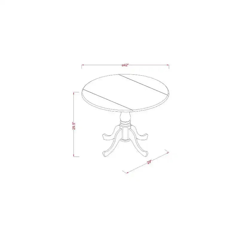 Tavolo da pranzo con piano in legno massello finitura rovere naturale e 4 sedie con schienale a doghe
