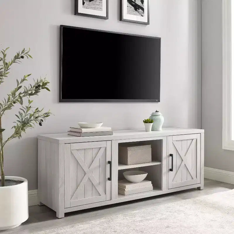 Mobile porta TV Gordon 58, profilo basso, per TV fino a 65 pollici