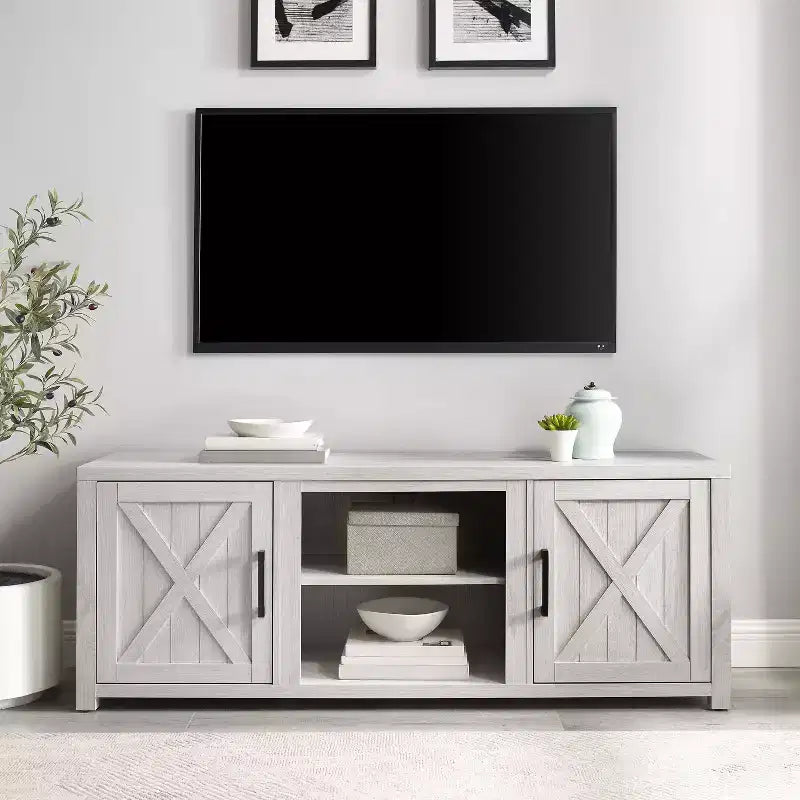 Mobile porta TV Gordon 58, profilo basso, per TV fino a 65 pollici