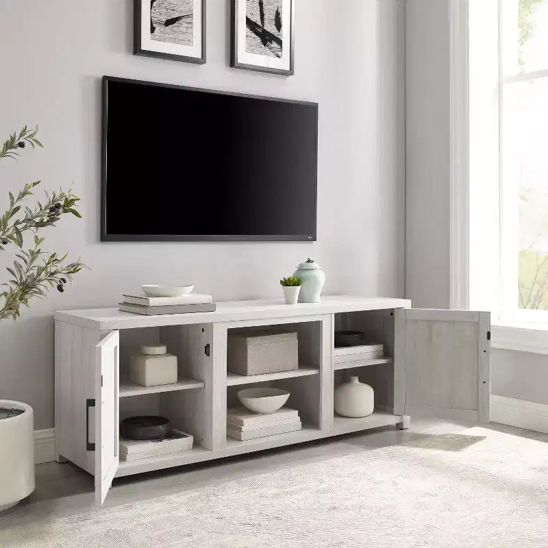 Mobile porta TV Gordon 58, profilo basso, per TV fino a 65 pollici