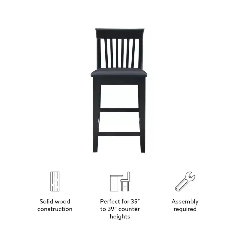 Sgabello da bar altezza bancone Torino Craftsmen 24